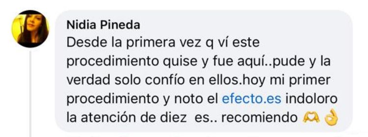 Comentario paciente HIFU 24D
